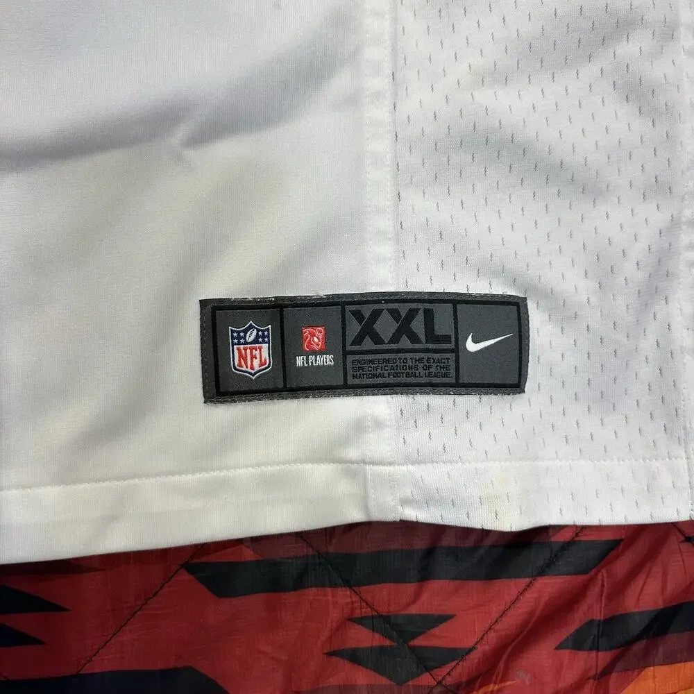Nike NFL On Field Dallas Cowboys Dak Prescott #4 White Jersey Men’s Sz 2XL FLAWS